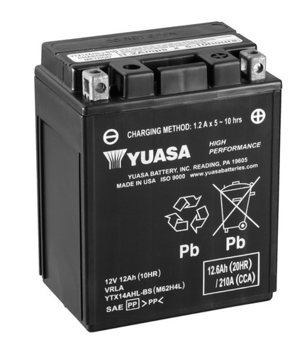 Batteria yuasa ytx14ahl agm - batteria, ytx14ahl-bs