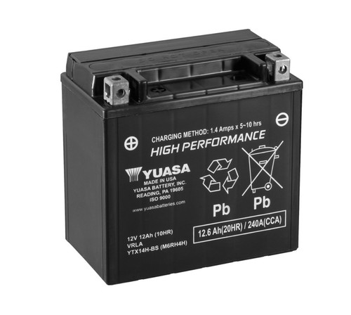 Batteria yuasa ytx14h agm - yuasa,