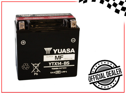 Batteria yuasa ytx14 - batteria, per