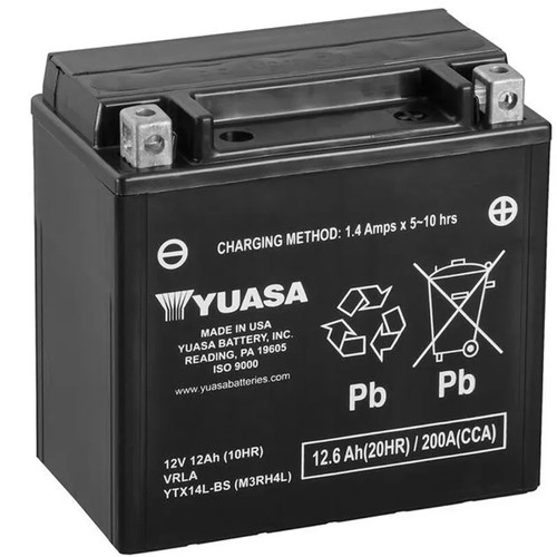 Batteria yuasa ytx14l - batteria, ytx14l-bs