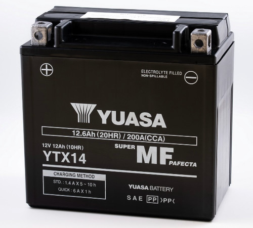 Batteria yuasa ytx14 - batteria,